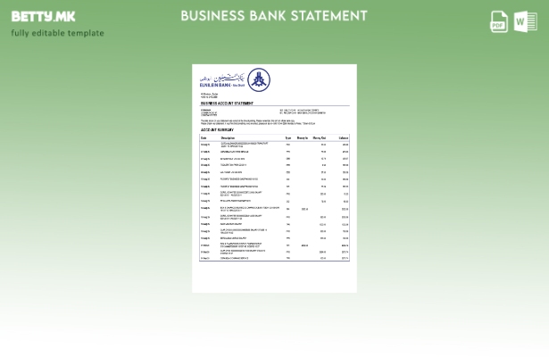 модерен стил Суданска компанија Al Neelen што ја проверува изјавата на сметката 